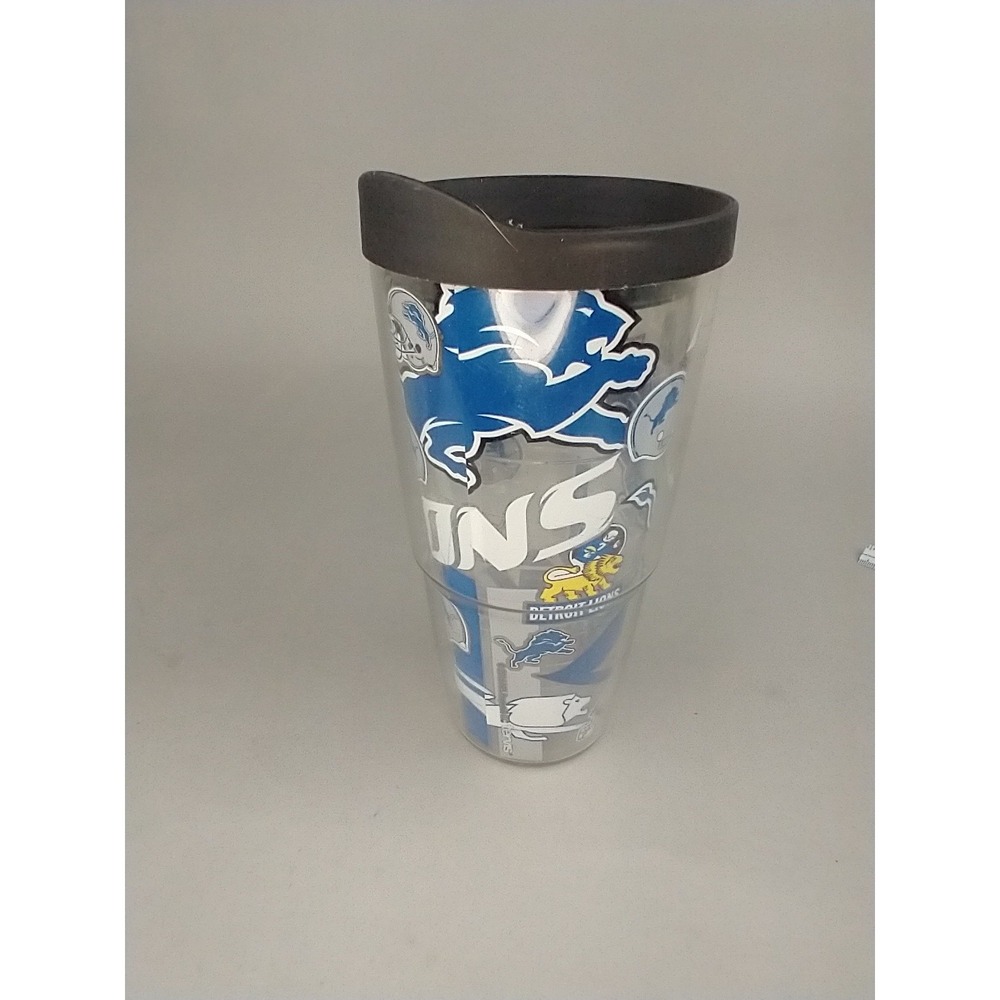 NFL Retro Logo Detroit Lions Tervis 24 oz Tumbler with Lid - Picture 3 of 8
